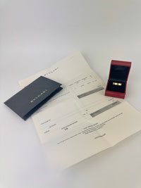 B. zero 1 One-Band 18K Yellow Gold Ring Size 50