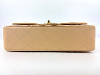 Classic Flap Medium Beige Caviar GHW - Glampot