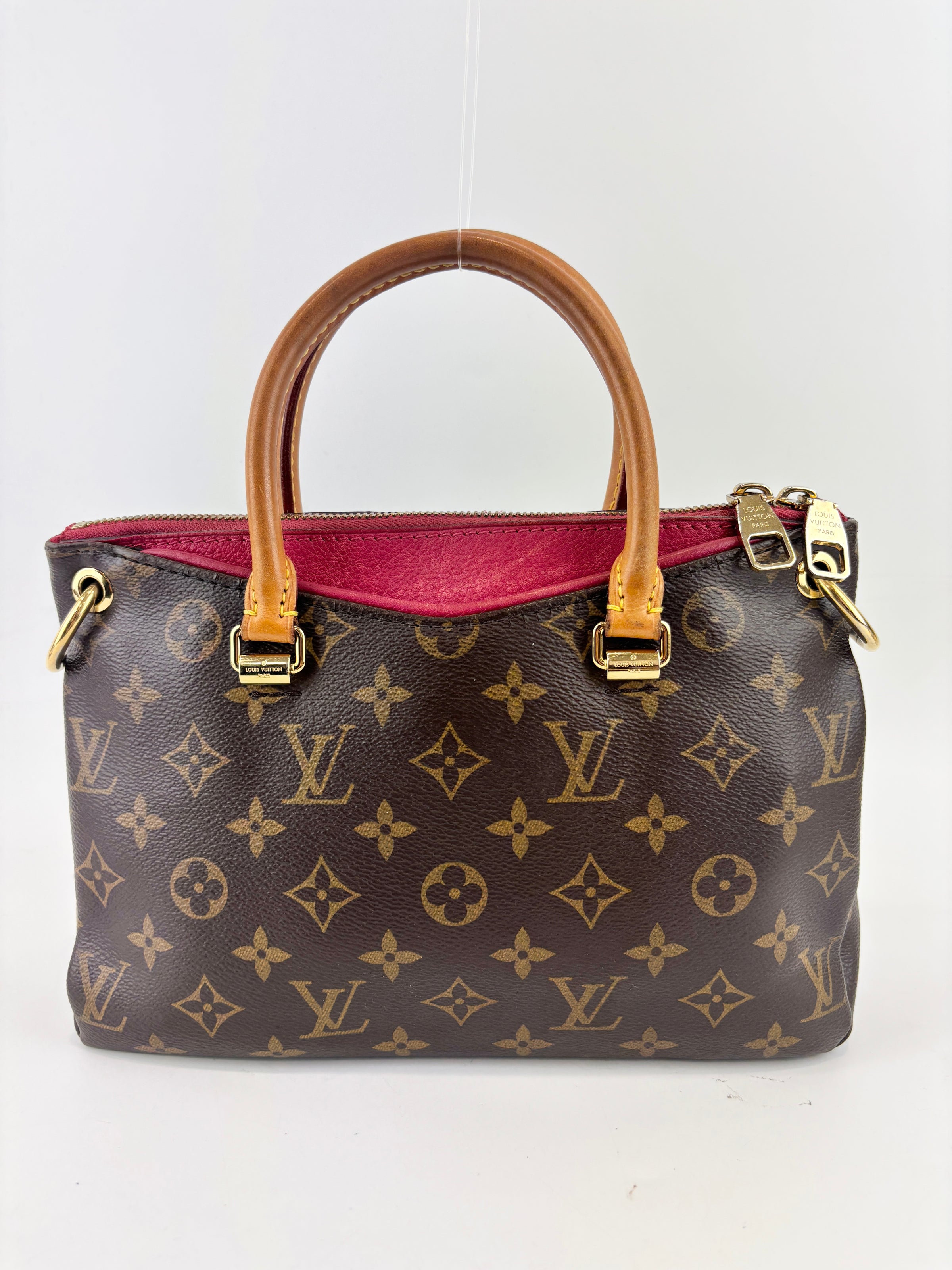Pallas BB Monogram Canvas Satchel