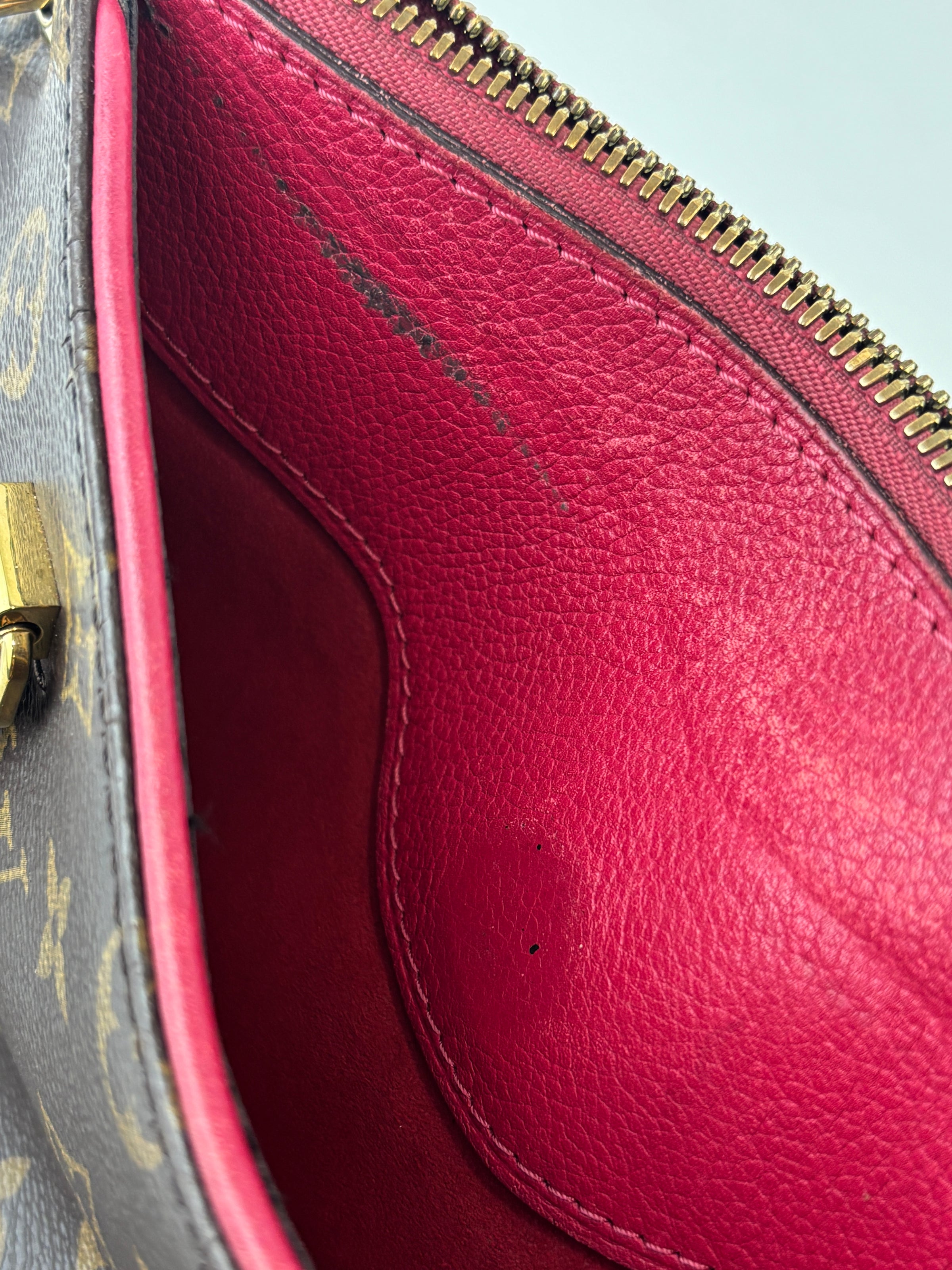 Pallas BB Monogram Canvas Satchel