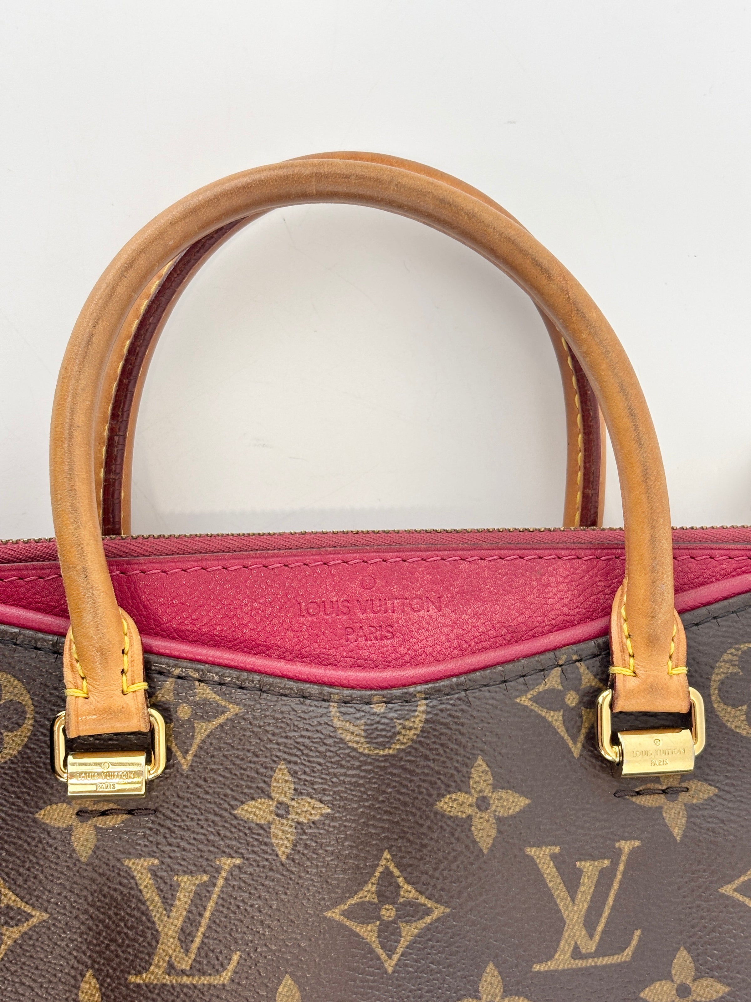 Pallas BB Monogram Canvas Satchel