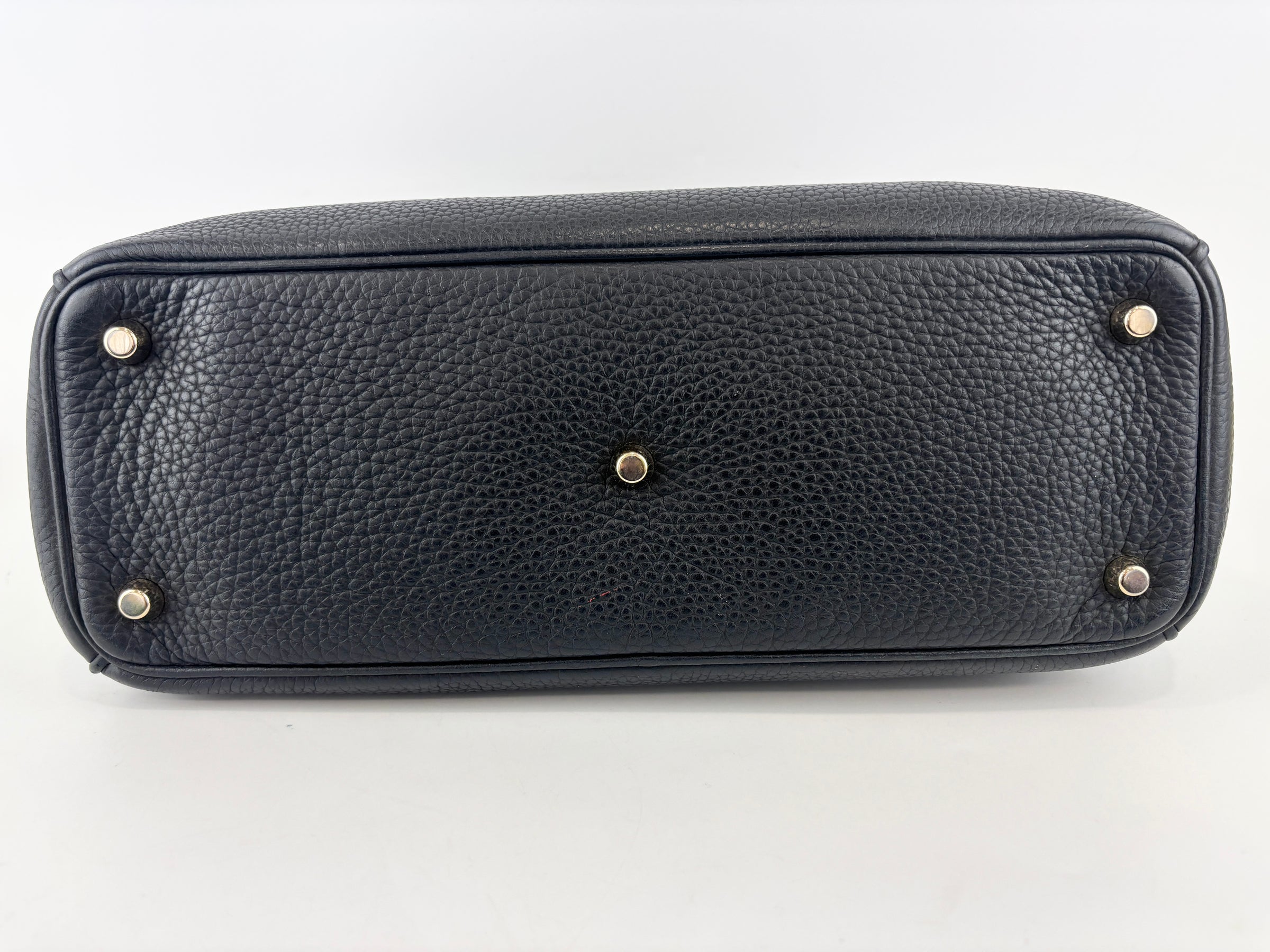 Diorissimo Medium Black Pebbled Leather Tote