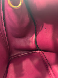 Diorissimo Medium Black Pebbled Leather Tote