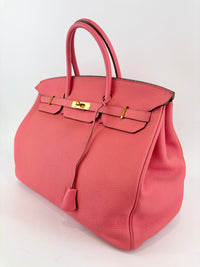 Birkin 40 Rose Lipstick Togo GHW