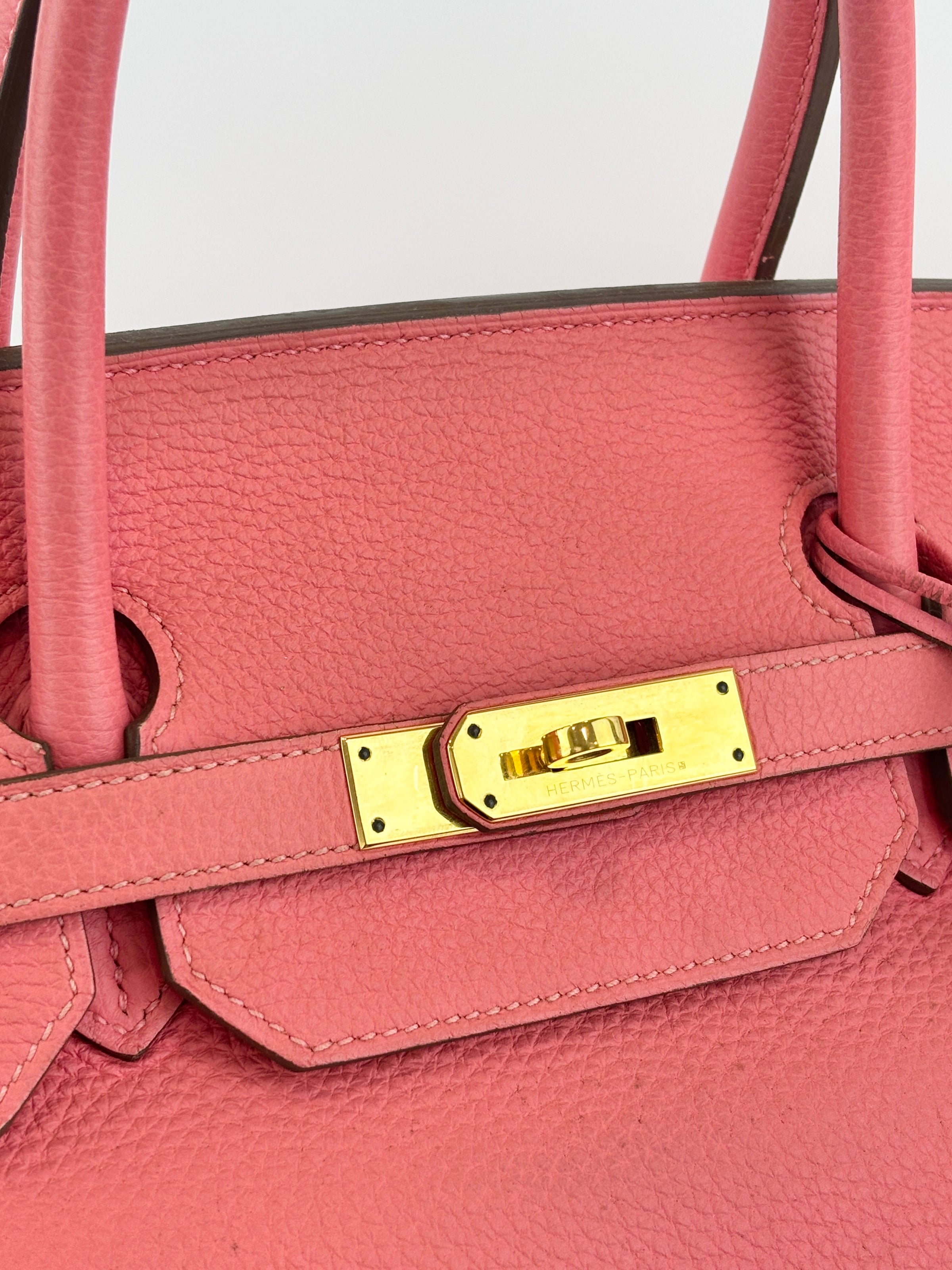 Birkin 40 Rose Lipstick Togo GHW