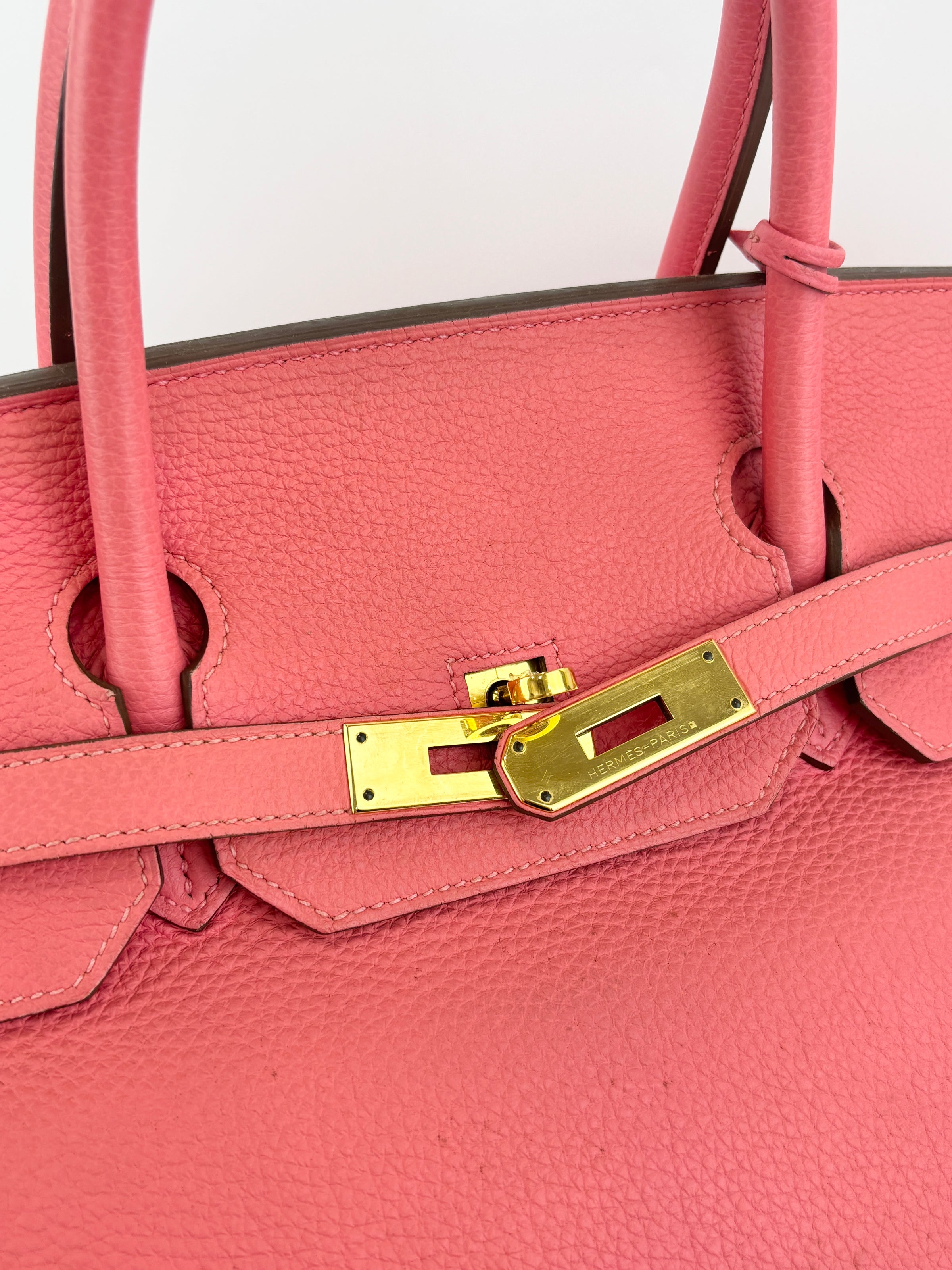 Birkin 40 Rose Lipstick Togo GHW