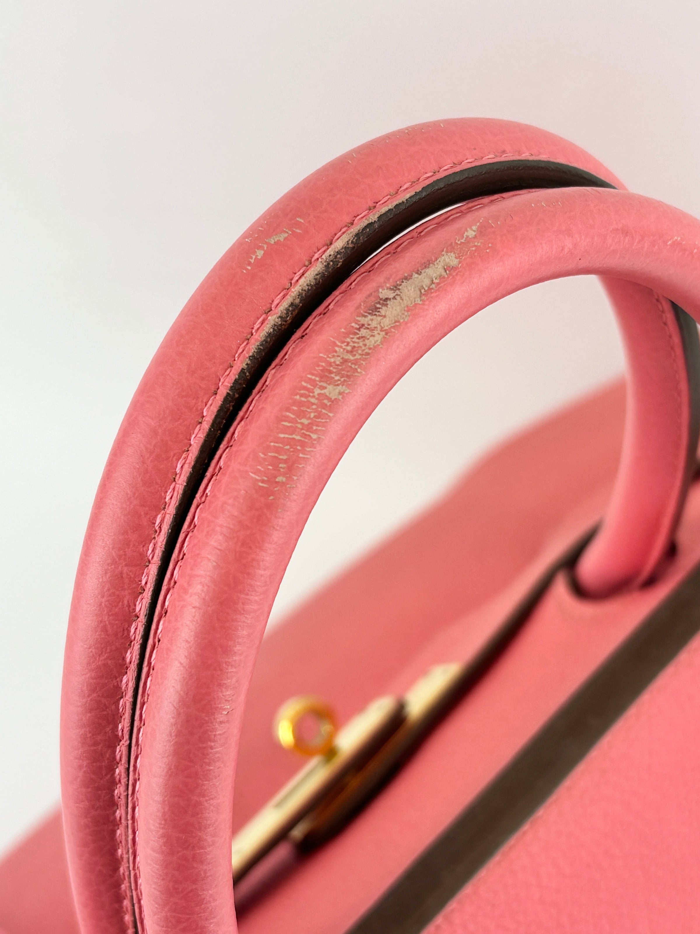 Birkin 40 Rose Lipstick Togo GHW
