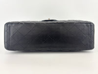 Maxi Flap Lambskin Black SHW