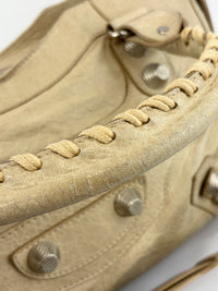 173084 Giant 21 Silver City Bag in Praline Lambskin