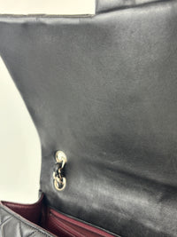 Maxi Flap Lambskin Black SHW