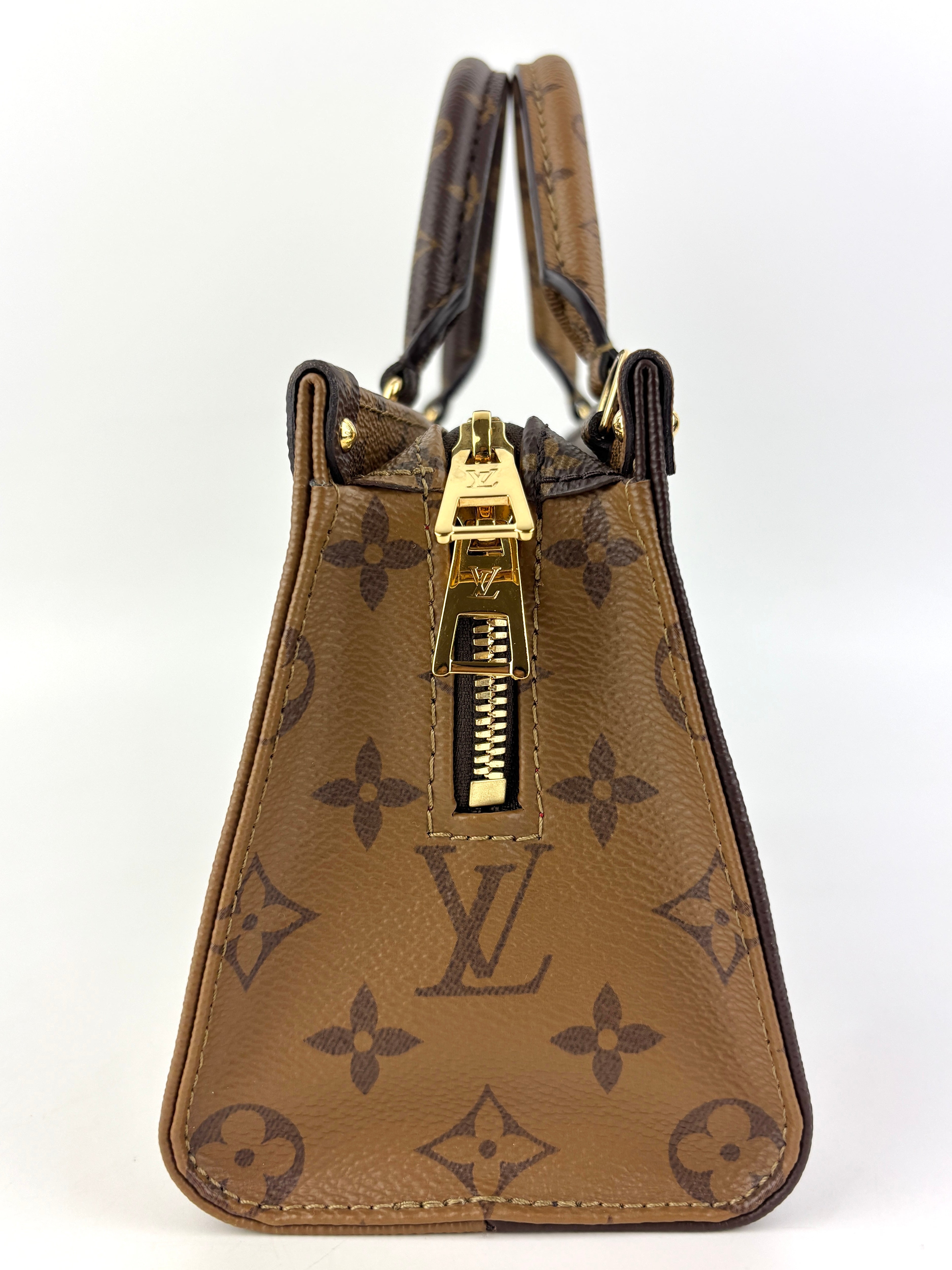 Louis Vuitton M46653 OnTheGo East West Monogram Reverse RFID – Glampot