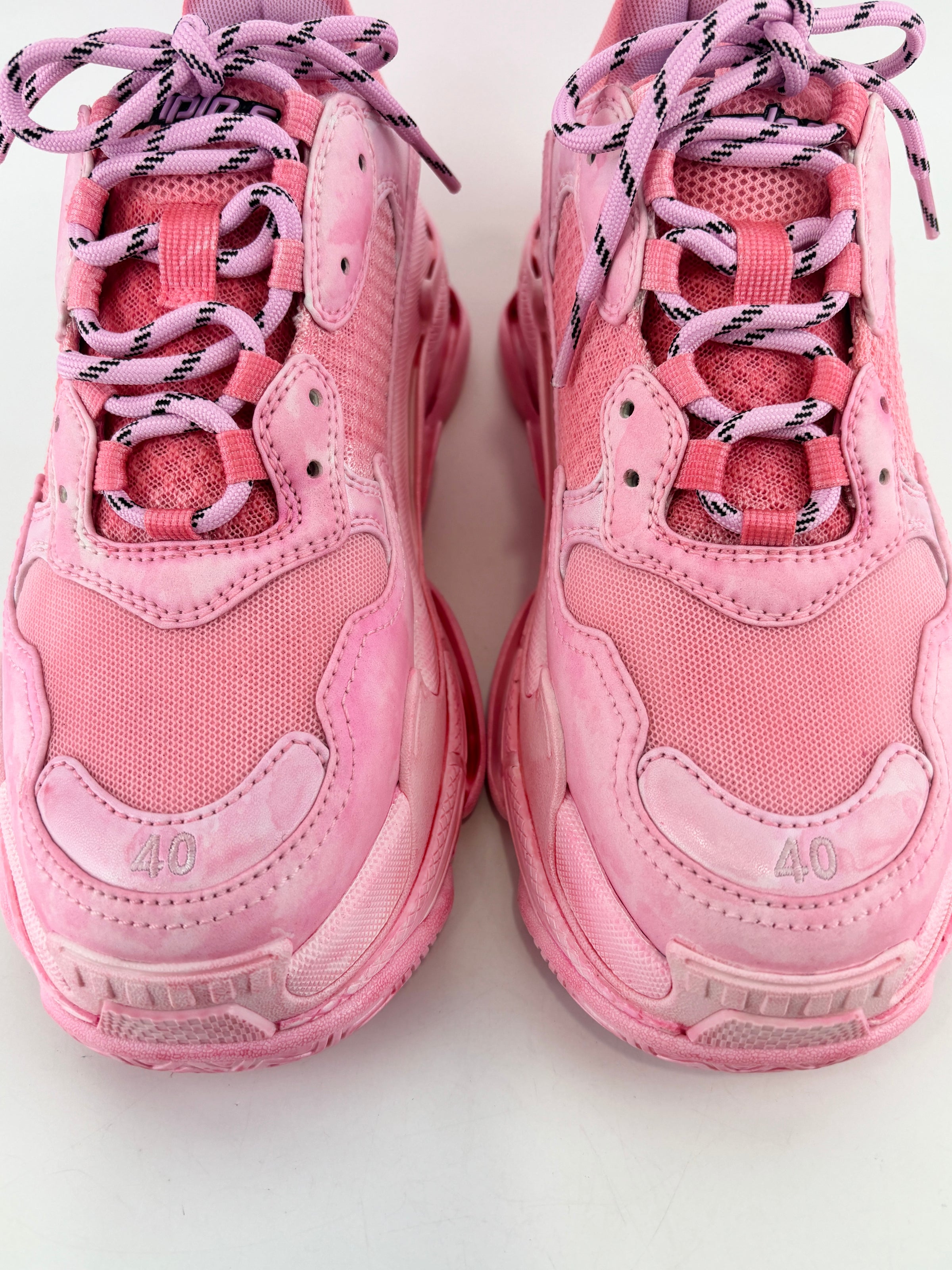 Triple S DIY Sneakers in Pink Size 40