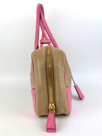 1BB115 Re-Edition 1978 Re-Nylon & Saffiano Medium Bag Camel - Glampot