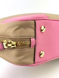 1BB115 Re-Edition 1978 Re-Nylon & Saffiano Medium Bag Camel - Glampot