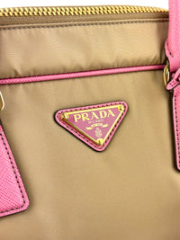 1BB115 Re-Edition 1978 Re-Nylon & Saffiano Medium Bag Camel - Glampot