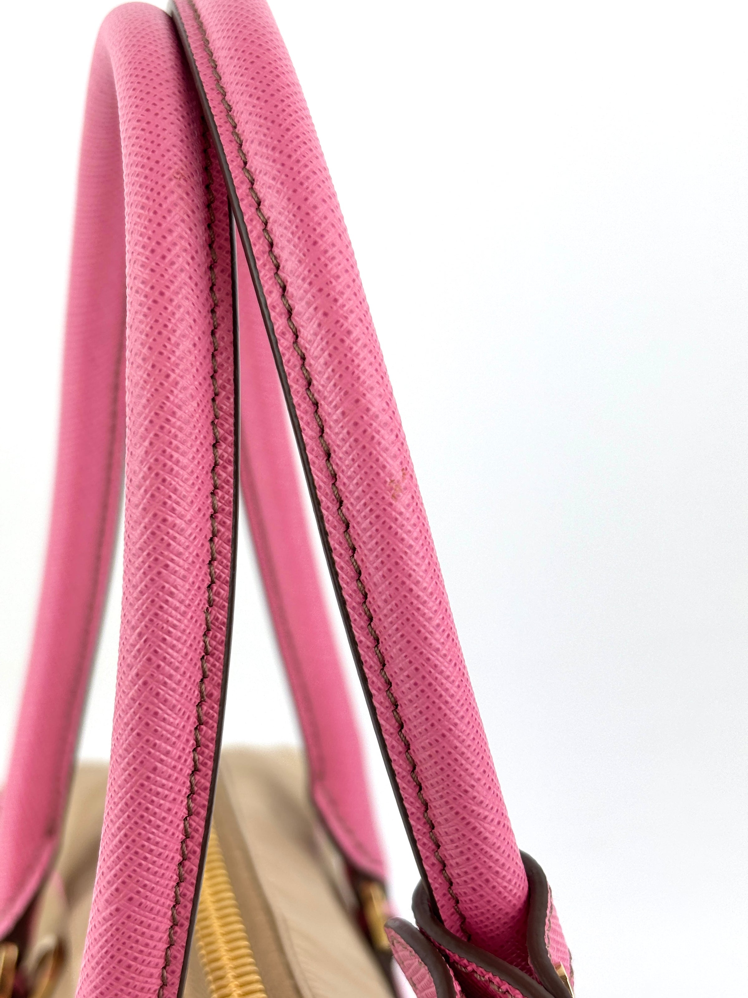 1BB115 Re-Edition 1978 Re-Nylon & Saffiano Medium Bag Camel - Glampot