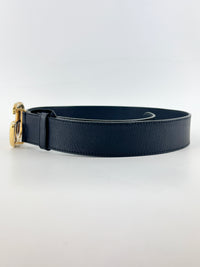 400593 GG Marmont Wide Belt Black Leather GHW Size 80