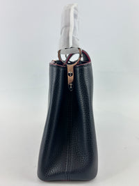 Capucines BB Navy Blue Taurillon Leather