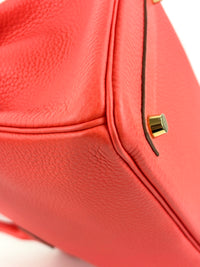 Birkin 30 Rose Jaipur Clemence GHW