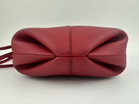 Beri Red Grained Calfskin Leather Bag