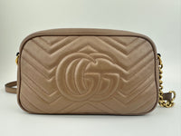 GG Marmont Small Dusty Pink Camera Bag