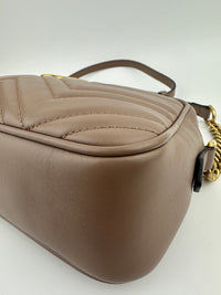 GG Marmont Small Dusty Pink Camera Bag