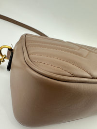 GG Marmont Small Dusty Pink Camera Bag