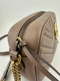 GG Marmont Small Dusty Pink Camera Bag