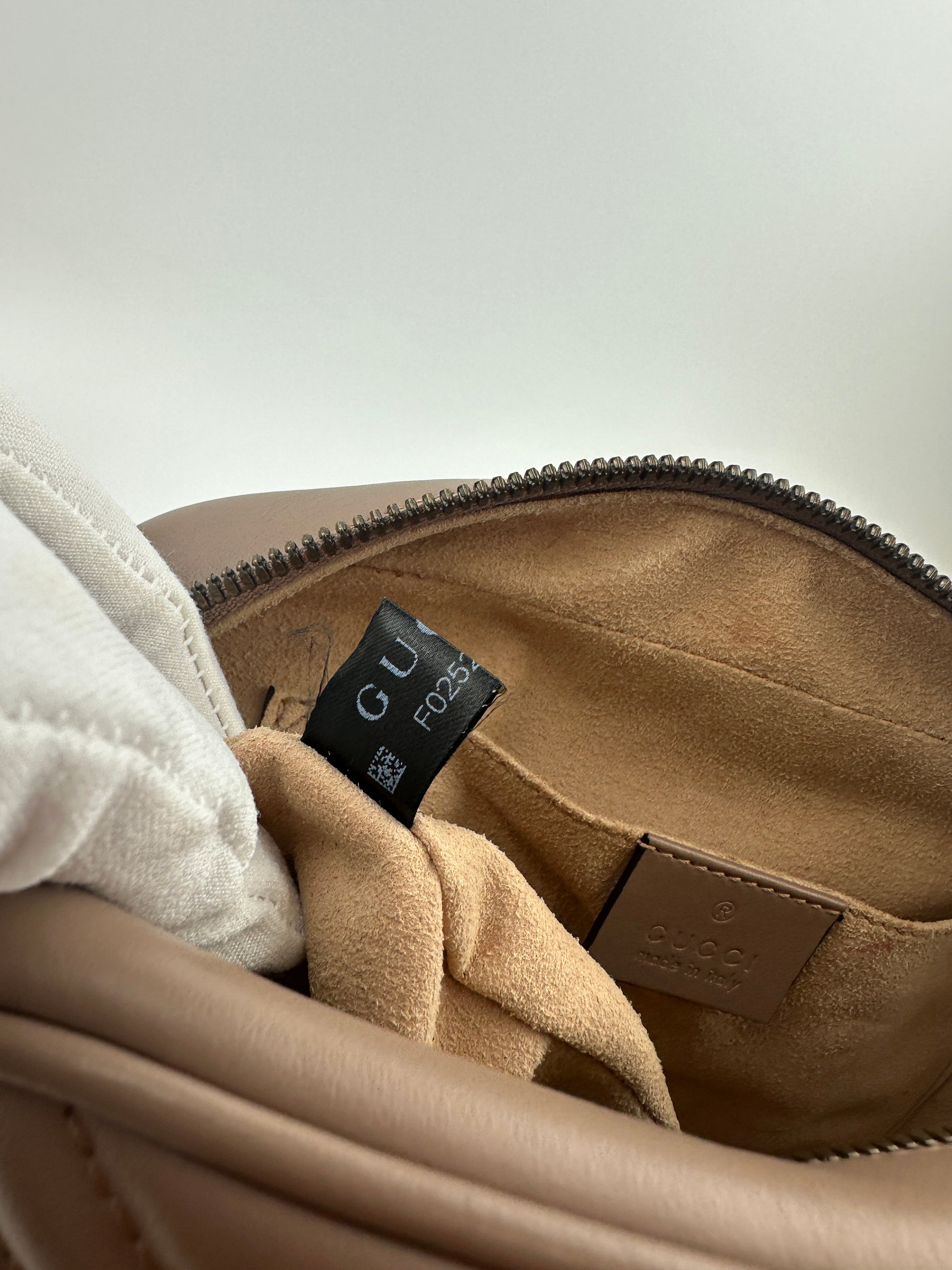 GG Marmont Small Dusty Pink Camera Bag