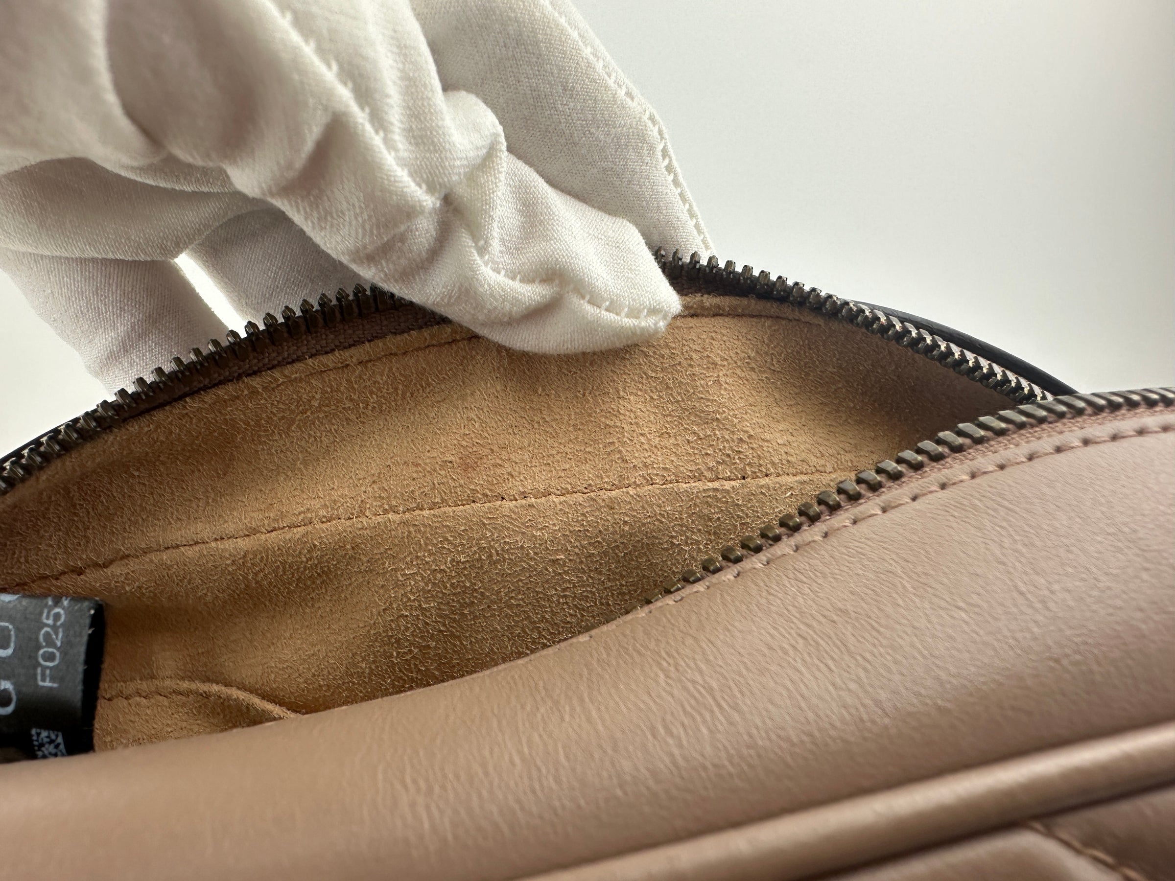 GG Marmont Small Dusty Pink Camera Bag