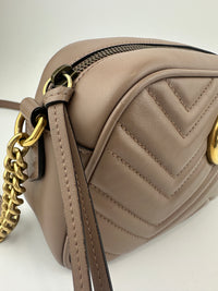 GG Marmont Small Dusty Pink Camera Bag