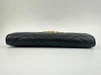 443122 GG Marmont Black Wallet on Chain
