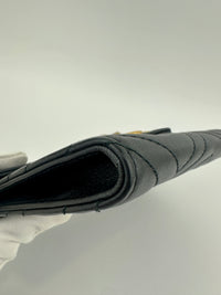 443122 GG Marmont Black Wallet on Chain