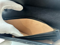 443122 GG Marmont Black Wallet on Chain