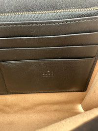 443122 GG Marmont Black Wallet on Chain