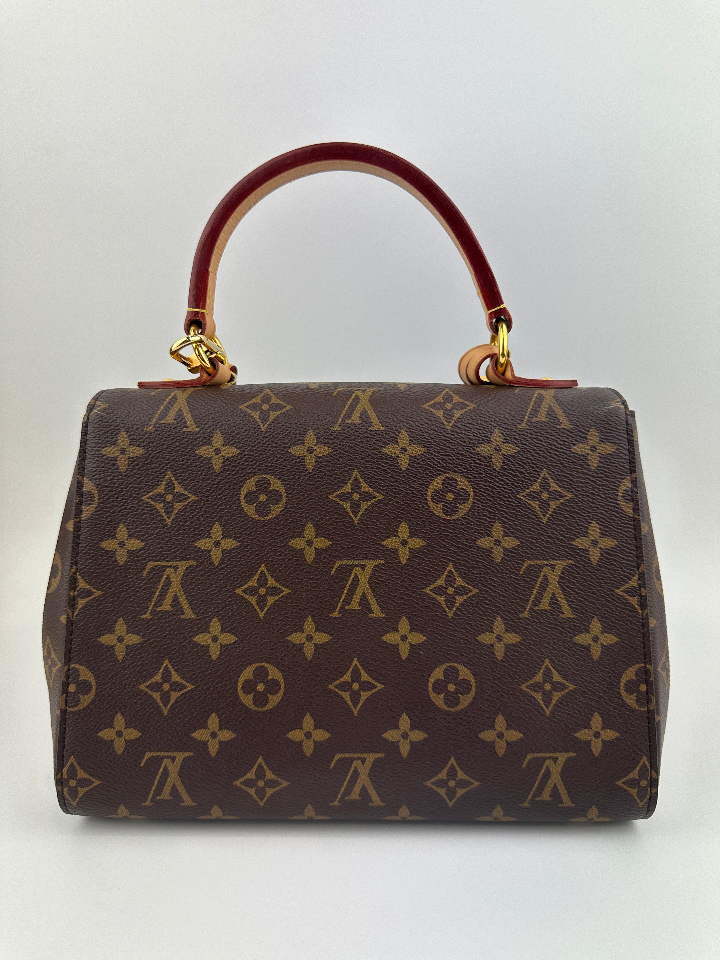 M42738 Cluny BB Monogram Canvas Bordeaux / Fuchsia Bag