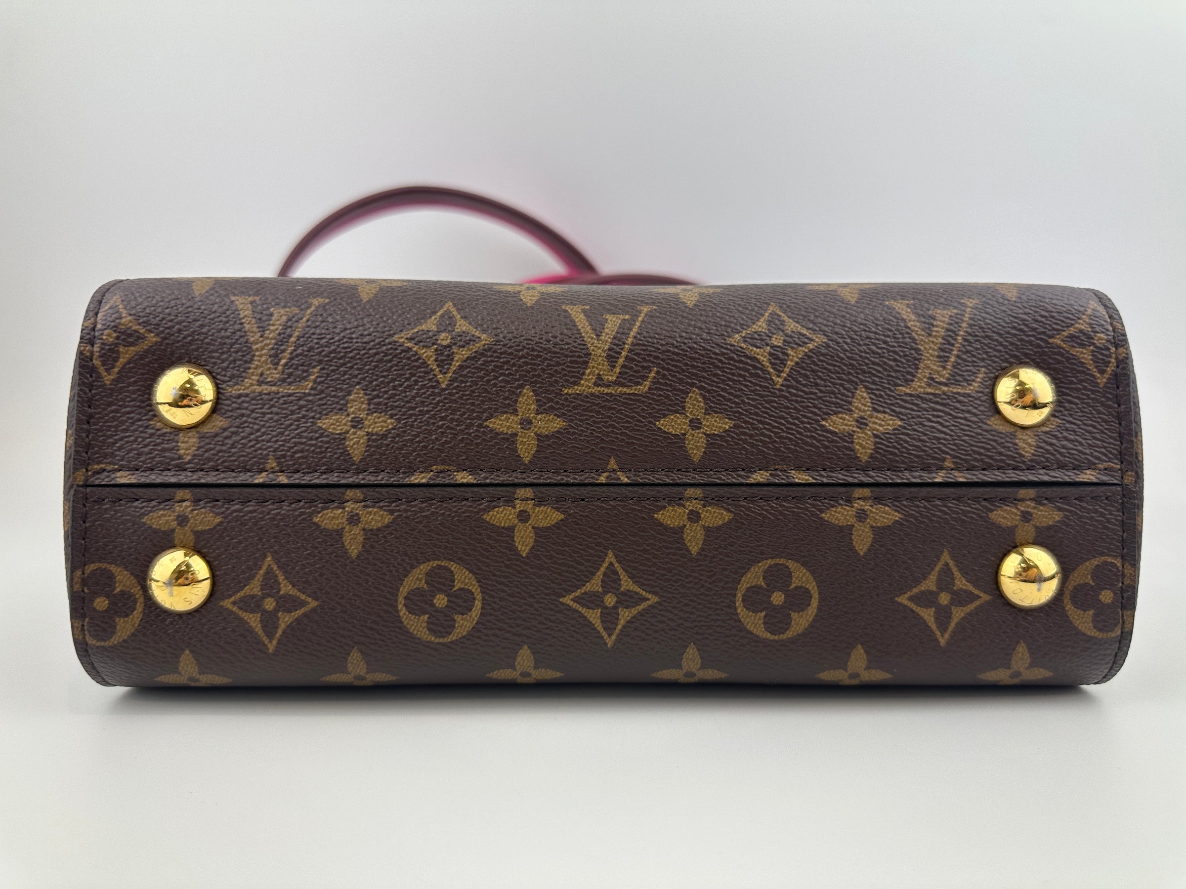 M42738 Cluny BB Monogram Canvas Bordeaux / Fuchsia Bag