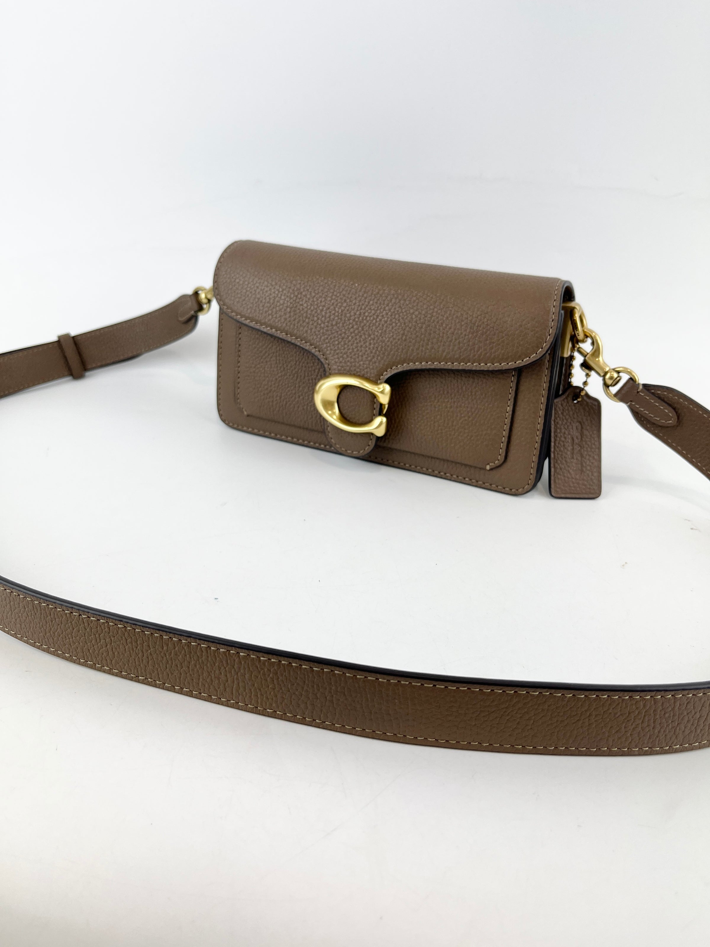 Tabby 20 Shoulder Bag Stone Brown CY201