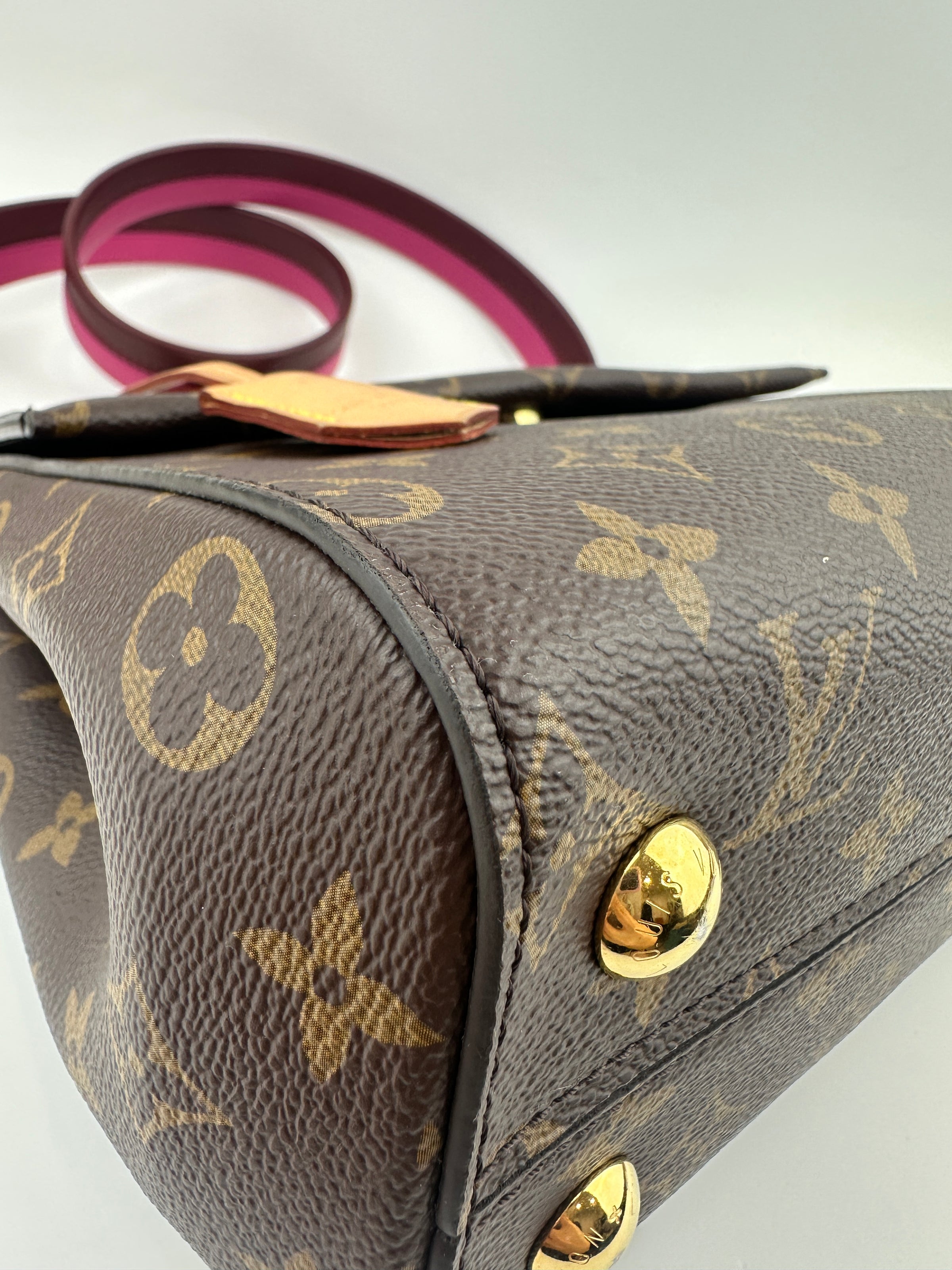 M42738 Cluny BB Monogram Canvas Bordeaux / Fuchsia Bag