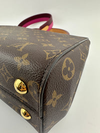 M42738 Cluny BB Monogram Canvas Bordeaux / Fuchsia Bag