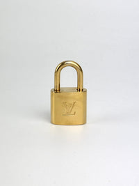 Gold Tone Padlock & Keys #305 - Glampot