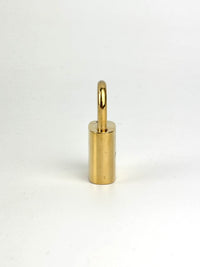 Gold Tone Padlock & Keys #305 - Glampot