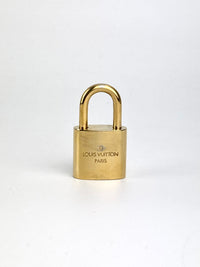 Gold Tone Padlock & Keys #305 - Glampot