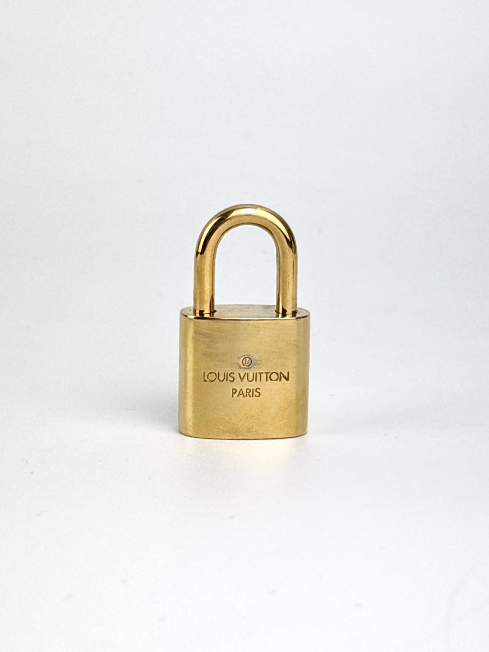 Gold Tone Padlock & Keys #305 - Glampot