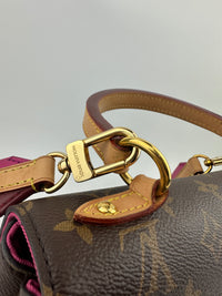 M42738 Cluny BB Monogram Canvas Bordeaux / Fuchsia Bag