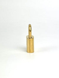 Gold Tone Padlock & Keys #305 - Glampot