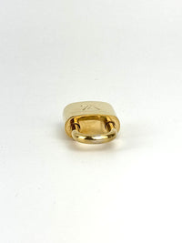 Gold Tone Padlock & Keys #305 - Glampot
