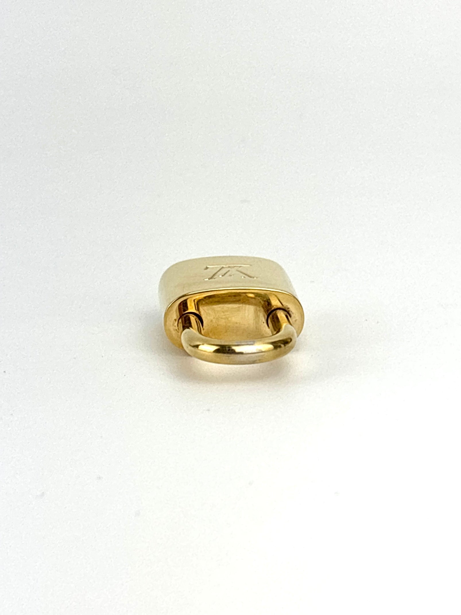 Gold Tone Padlock & Keys #305 - Glampot