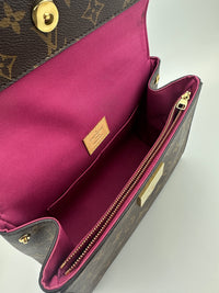 M42738 Cluny BB Monogram Canvas Bordeaux / Fuchsia Bag