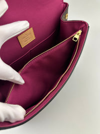 M42738 Cluny BB Monogram Canvas Bordeaux / Fuchsia Bag